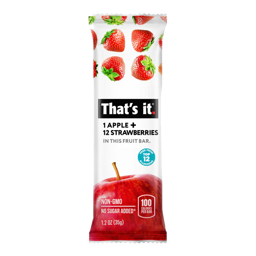 Show details for 蘋果士多啤梨水果棒 Apple + Strawberry Fruit Bar (35g) Picture of 蘋果士多啤梨水果棒 Apple + Strawberry Fruit Bar (35g)