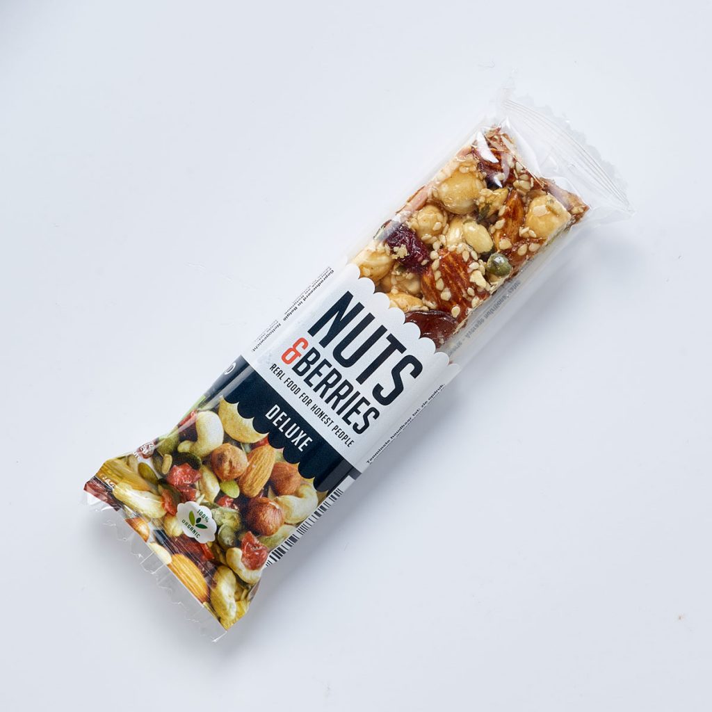 Picture of 有機特級雜錦香脆果仁棒(40克）                                Nuts Bar - Deluxe                                           