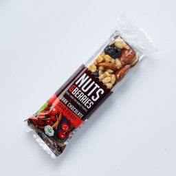 Picture of 有機朱古力酸櫻桃香脆果仁棒  Dark Chocolate Nuts Bar - Sour Cherries
