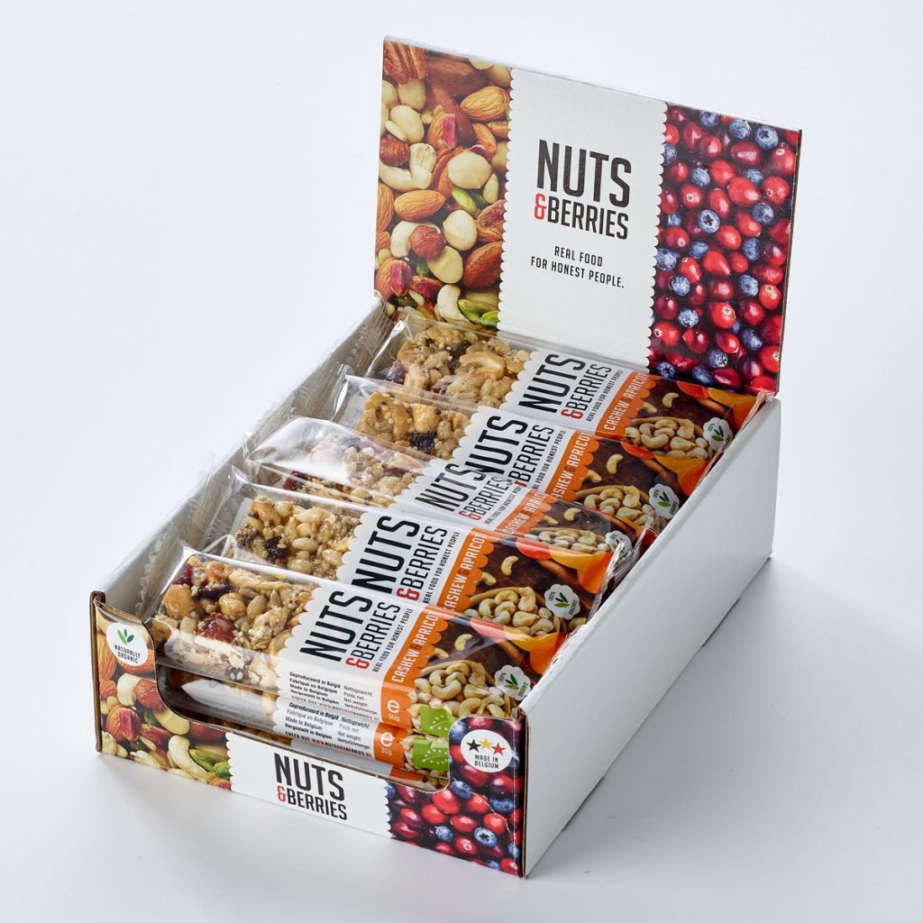 Picture of 有機腰果杏甫香脆果仁棒 Nuts Bar- Cashew & Apricot 15pcs (原箱優惠 Case offer）